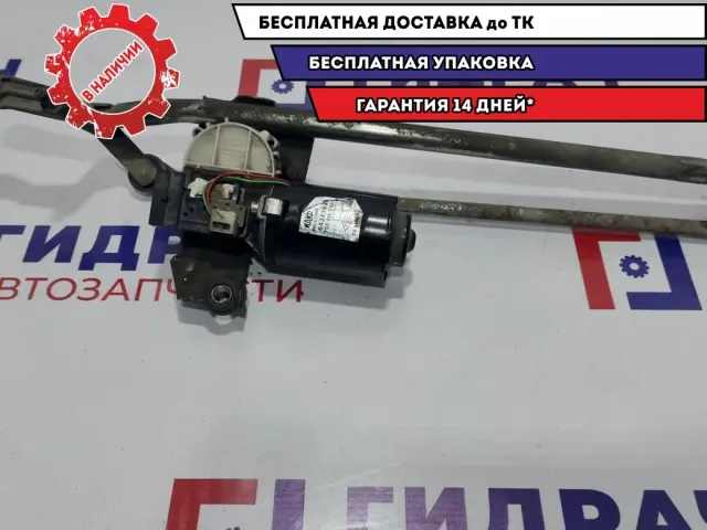Трапеция стеклоочистителей Fiat Albea 64343499. 51793158. В сборе с моторчиком.