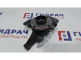 Кулак поворотный передний левый Fiat Albea 51759339. Подшипник под замену.