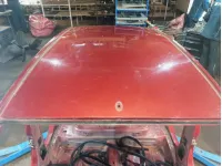 Крыша Ford Fiesta (Mk VI) 1305587. Царапины ЛКП.