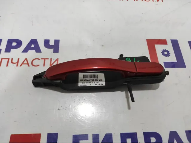 Ручка двери наружная задняя левая Ford Fiesta (Mk VI) 1521067.