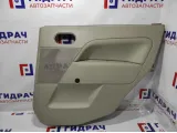 Обшивка двери задней правой Ford Fiesta (Mk VI) 1487374. Под механический стеклоподъемник.