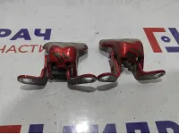 Петли двери задней левой Ford Fiesta (Mk VI) . Комплект.