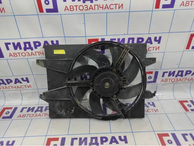 Вентилятор радиатора Ford Fiesta (Mk VI) 1494829. В сборе.