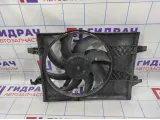 Вентилятор радиатора Ford Fiesta (Mk VI) 1494829. В сборе.
