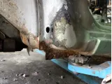 Порог со стойкой левый Ford Fiesta (Mk VI) 1145216