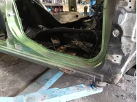 Порог со стойкой правый Ford Fiesta (Mk VI) 1145215