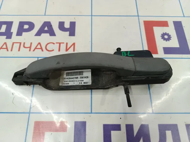 Ручка двери задняя наружная левая Ford Fiesta (Mk VI)