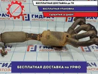 Коллектор выпускной Ford Focus 2 1671635. С катализатором.