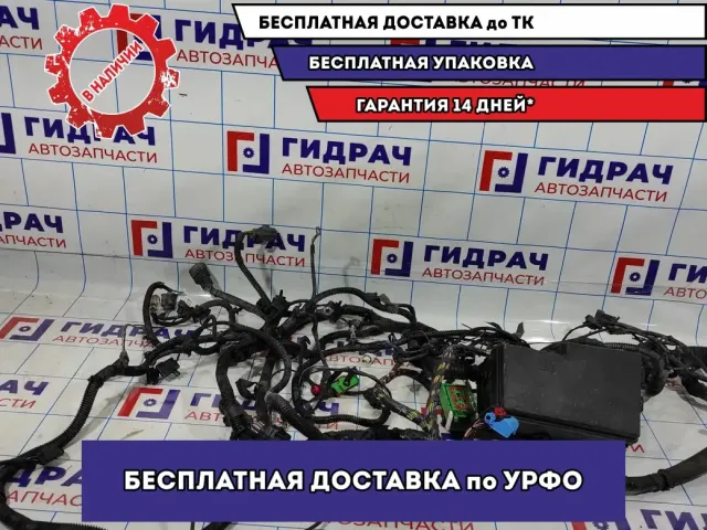 Проводка моторная Ford Focus 2 1466607. С блоком предохранителей.