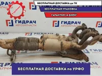 Коллектор выпускной Ford Focus 3 1843289. С катализаторами.