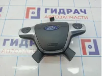 Подушка безопасности в рулевое колесо Ford Focus 3 1723012. Мультируль. Дефект хрома.