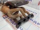 Коллектор выпускной Ford Focus 3 1843289. С катализаторами.