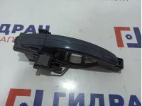 Ручка двери передней правой наружная Ford Focus 3 .