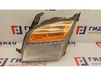 Фара левая Ford Fusion 1547725. Трещины на креплении, сломаны крепления.