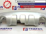 Накладка заднего бампера Ford Kuga 1760807. Дефект. Вырез под фаркоп.