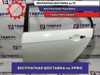 Дверь задняя левая Geely Emgrand EC7 106200276202. Присутствует ржавчина.
