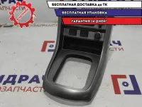 Накладка консоли на кулису КПП Geely Emgrand EC7 106802273900847. С прикуривателем.