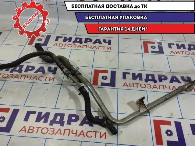 Трубка отопителя отводящая Geely Emgrand EC7 1016050921. В сборе.