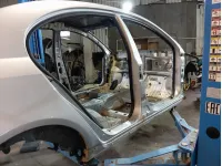 Порог со стойкой правый Geely Emgrand EC7