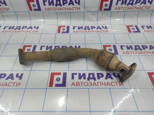 Приемная труба глушителя Great Wall Hover H5 1205200K46. С катализатором.