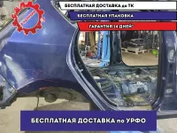 Крыло заднее правое Hyndai i30 . Дефект, ремонтировалось,шпаклевка.