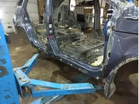 Порог со стойкой правый Honda CR-V