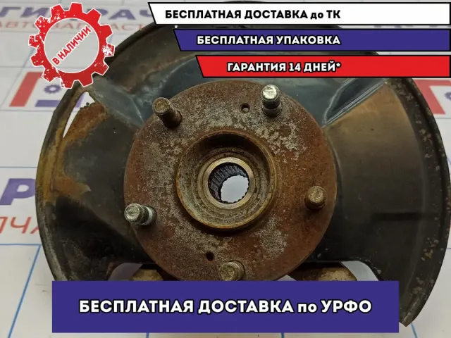 Кулак поворотный передний правый Honda Civic 4D 8 51211-SNA-010. Дефект пыльника, датчика ABS.