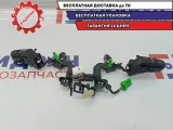 Блок кнопок в рулевое колесо Honda Civic 5D 36770-SMG-G32. Сломан кронштейн.