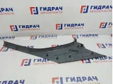 Обшивка стойки задняя правая верхняя Hyundai Accent 2 85860-25000. Потертость.
