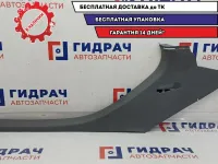 Обшивка стойки задняя левая верхняя Hyundai Accent 2 85850-25000. Потертость, сломано крепление.