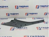 Обшивка стойки задняя левая верхняя Hyundai Accent 2 85850-25000. Потертость, сломано крепление.