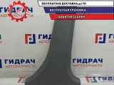 Обшивка стойки средняя правая нижняя Hyundai Accent 2 85845-25200. Царапины, потертость.