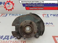 Кулак поворотный передний правый Hyundai Accent 2 51716-25000. Без ABS.