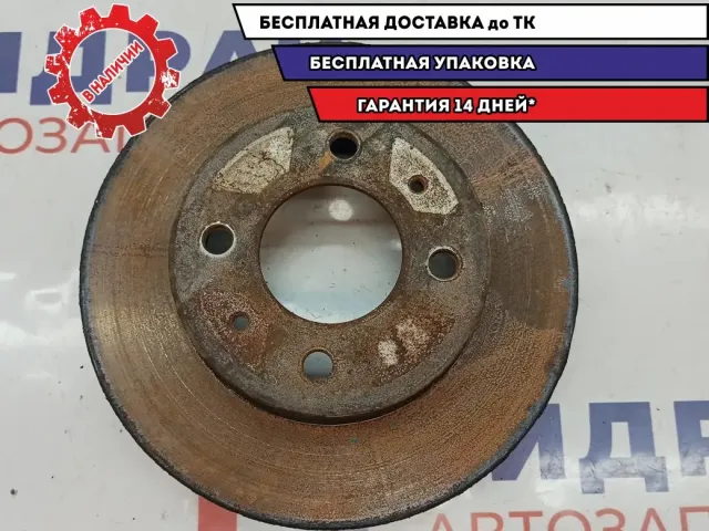 Диск тормозной передний Hyundai Accent 2 .
