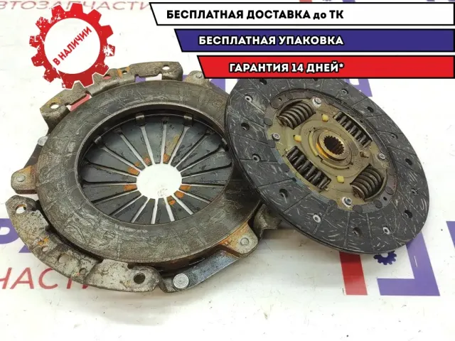 Сцепление в сборе Hyundai Accent 2 . Корзина и диск.