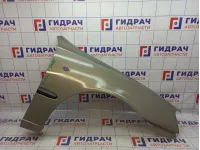 Крыло переднее правое Hyundai Accent 2 66321-25350. Дефекты.Красилось.