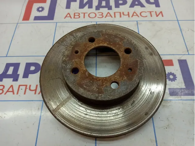 Диск тормозной передний вентилируемый Hyundai Accent 2 .