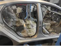 Порог со стойкой правый Hyundai Avante (MD) 713223XD00