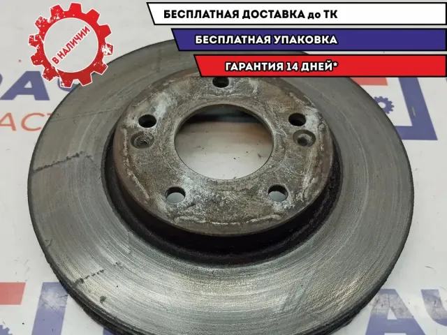 Диск тормозной передний Hyundai Creta .