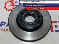 Диск тормозной передний Hyundai Creta 51712-M0000. Есть выработка.