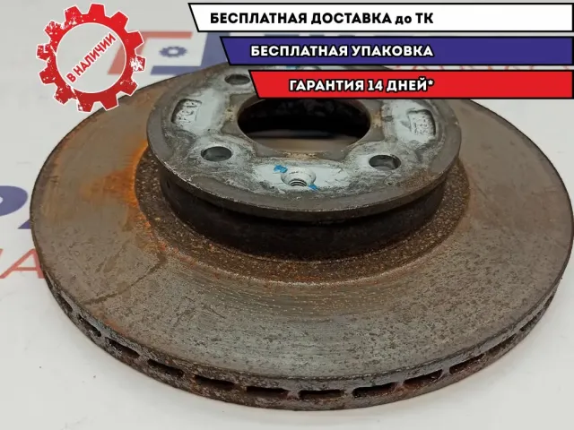 Диск тормозной передний Hyundai Getz .