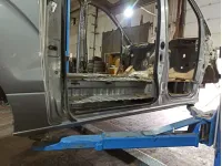 Порог со стойкой правый Hyundai Grand Starex (TQ)