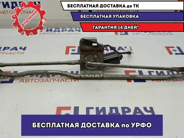 Мотор стеклоочистителя с трапецией Hyundai HD78 981315A101.