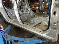 Порог со стойкой правый Hyundai I30 (FD)