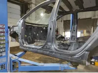 Порог со стойкой левый Hyundai ix 35 .