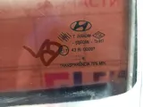 Стекло двери задней левой Hyundai Matrix 8341117000