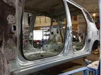 Порог со стойкой левый Hyundai Matrix (FC)