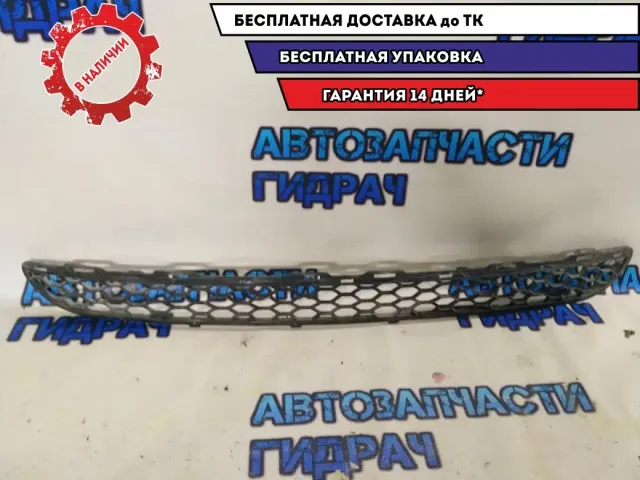Решетка в бампер центральная Hyundai Santa Fe 09
