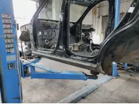 Порог со стойкой левый Hyundai Santa Fe (CM) 71312-2BB10