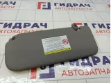 Козырек солнцезащитный правый Hyundai Solaris 852201R0208M